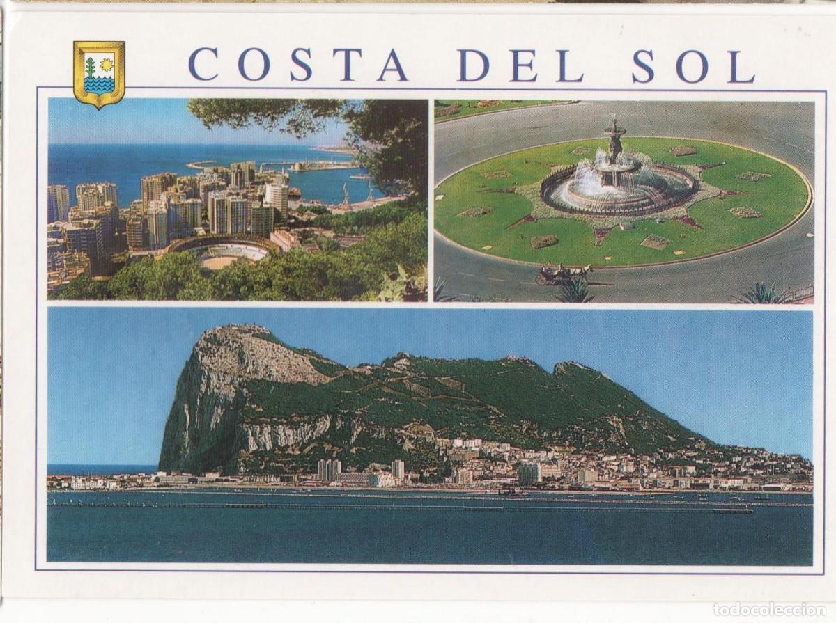 Postales: - M&aacute;laga-Costa del Sol- escrita- - Foto 1