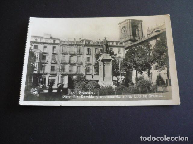 Postales: GRANADA PLAZA BIB RAMBLA - Foto 1