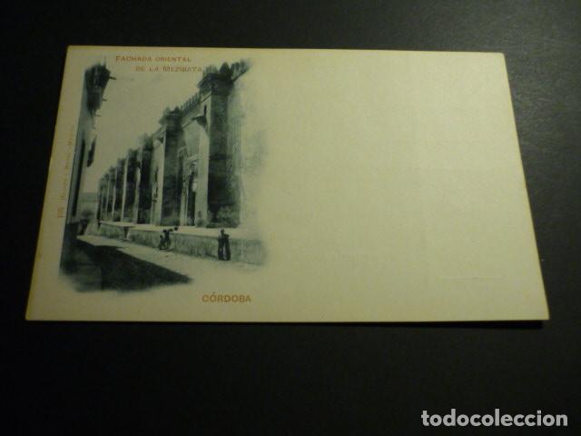 Postcards: CORDOBA FACHADA ORIENTAL DE LA MEZQUIT HAUSER Y MENET SIN DIVIDIR SIN CIRCULAR EDICION ANTERIOR 1900