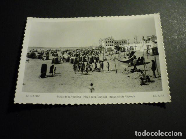 Postais: CADIZ PLAYA DE LA VICTORIA