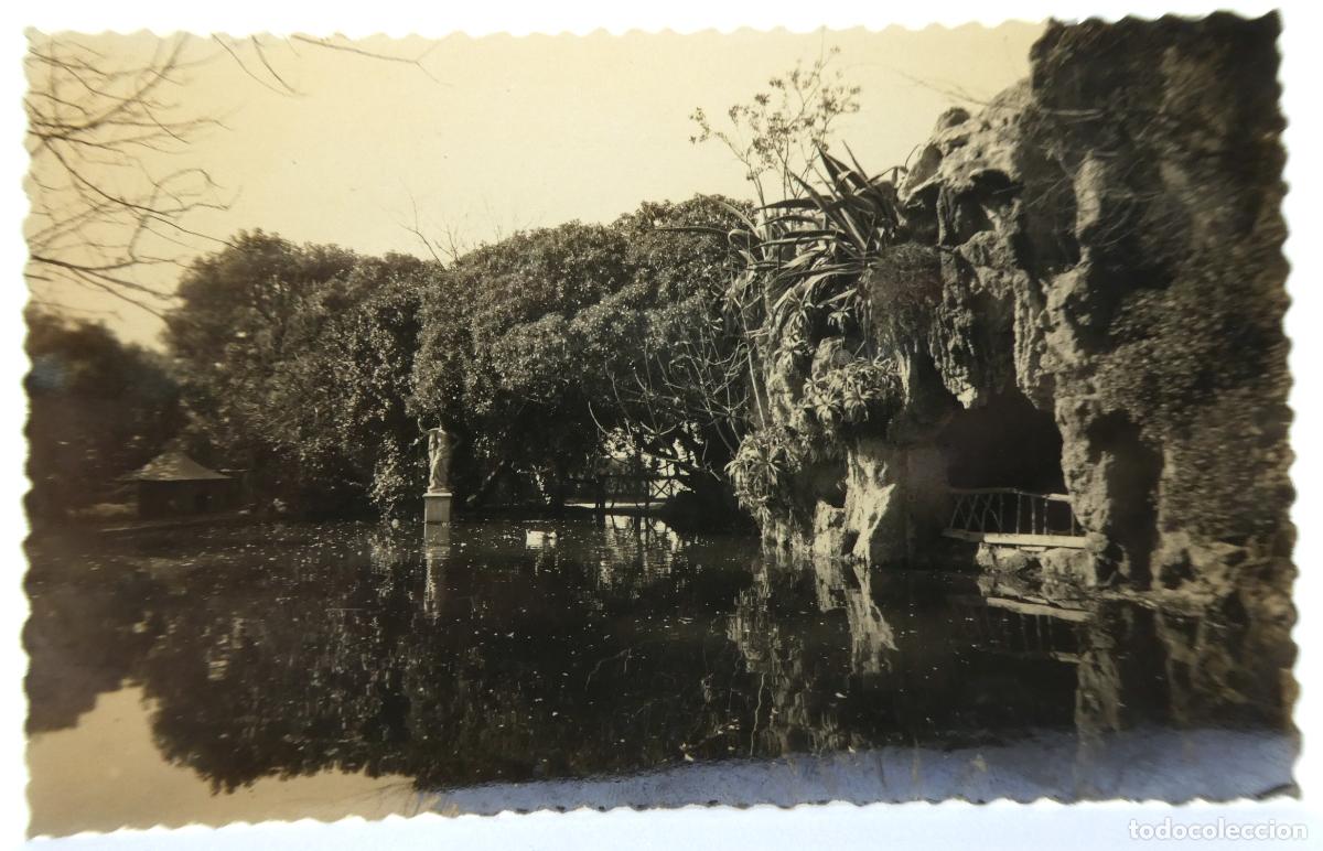 Postales: POSTAL DE CADIZ - PARQUE GENOVES. LA CASCADA. ED.AISA.257 circulada