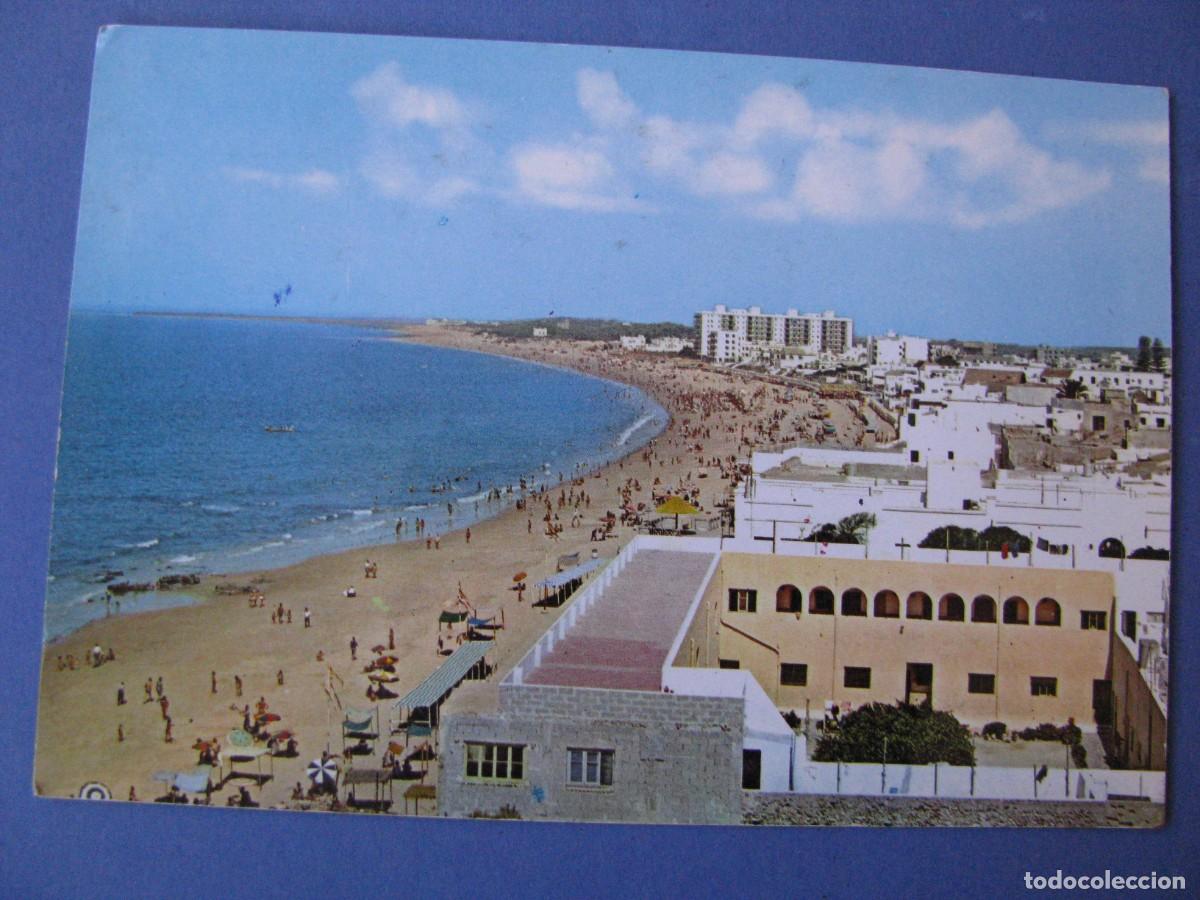 Postales: POSTAL DE ROTA. PLAYA DE LA COSTILLA. ED. GALLEGOS. CIRCULADA