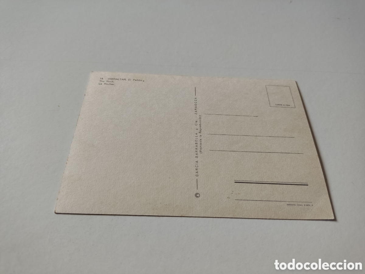 Postales: Postal Gibraltar - Foto 2