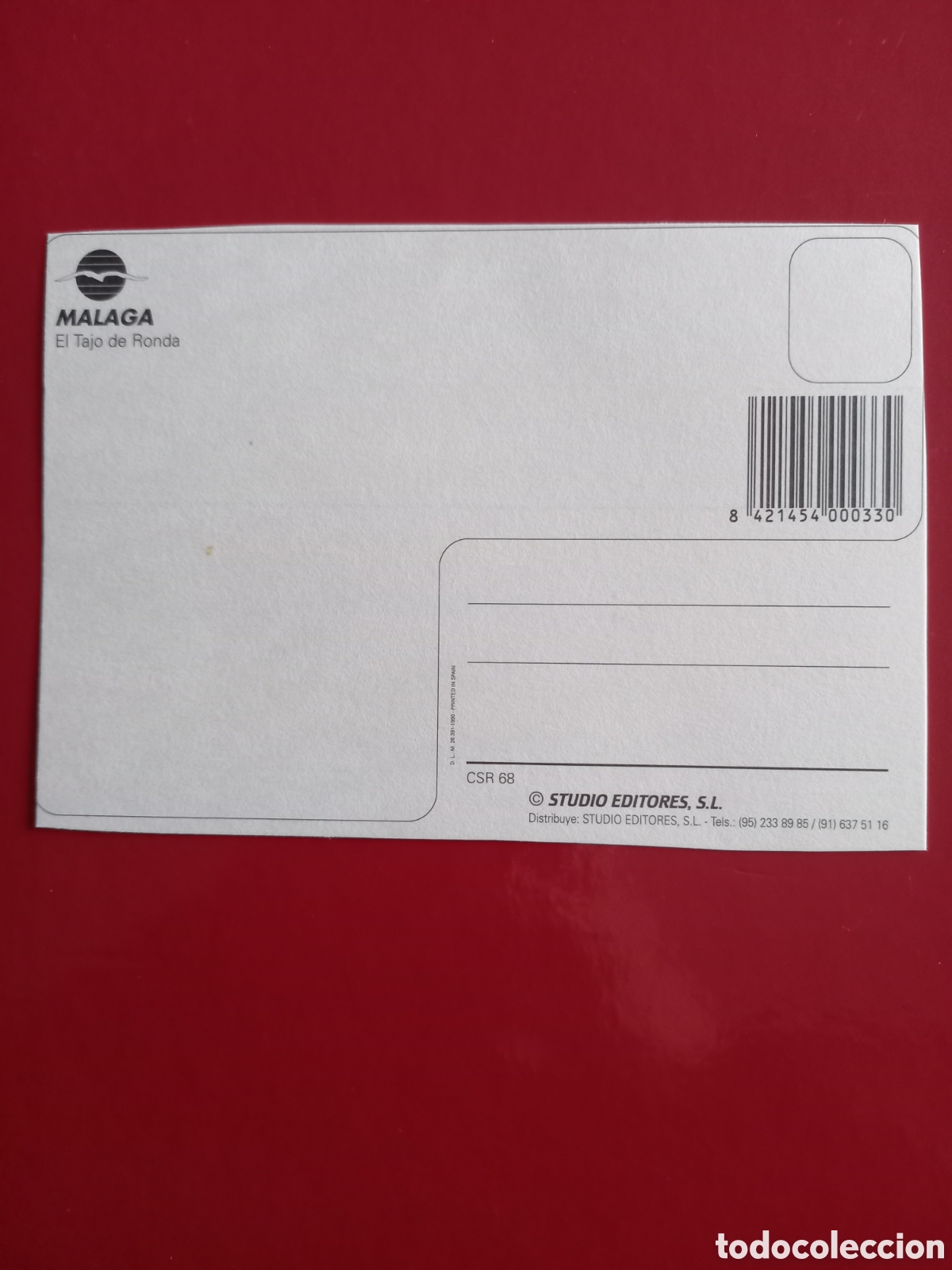 Postales: POSTAL SIN CIRCULAR - RONDA, M&Aacute;LAGA - Foto 2