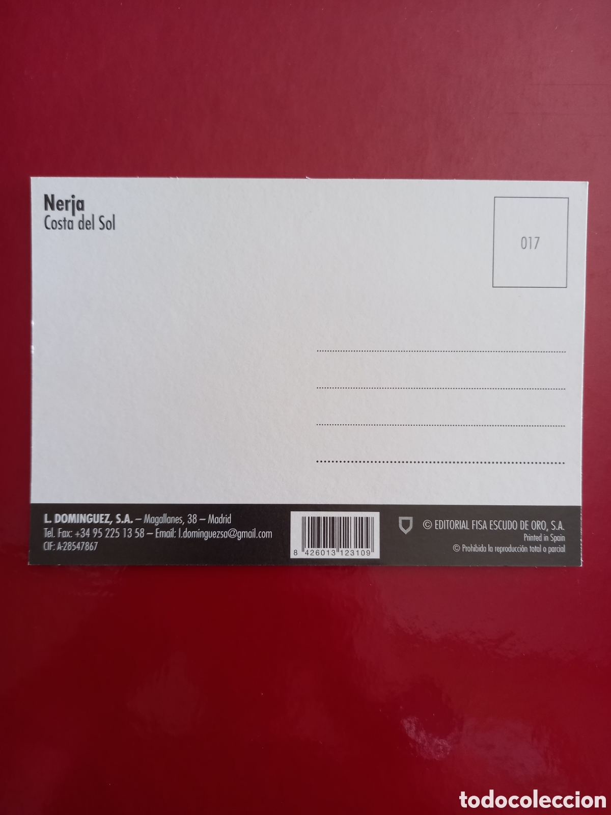 Postales: POSTAL SIN CIRCULAR - NERJA, COSTA DEL SOL - Foto 2