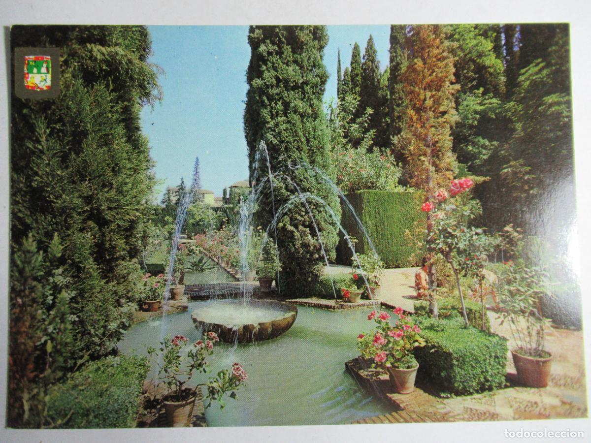Postales: Granada - Generalife. Jardines - Foto 1