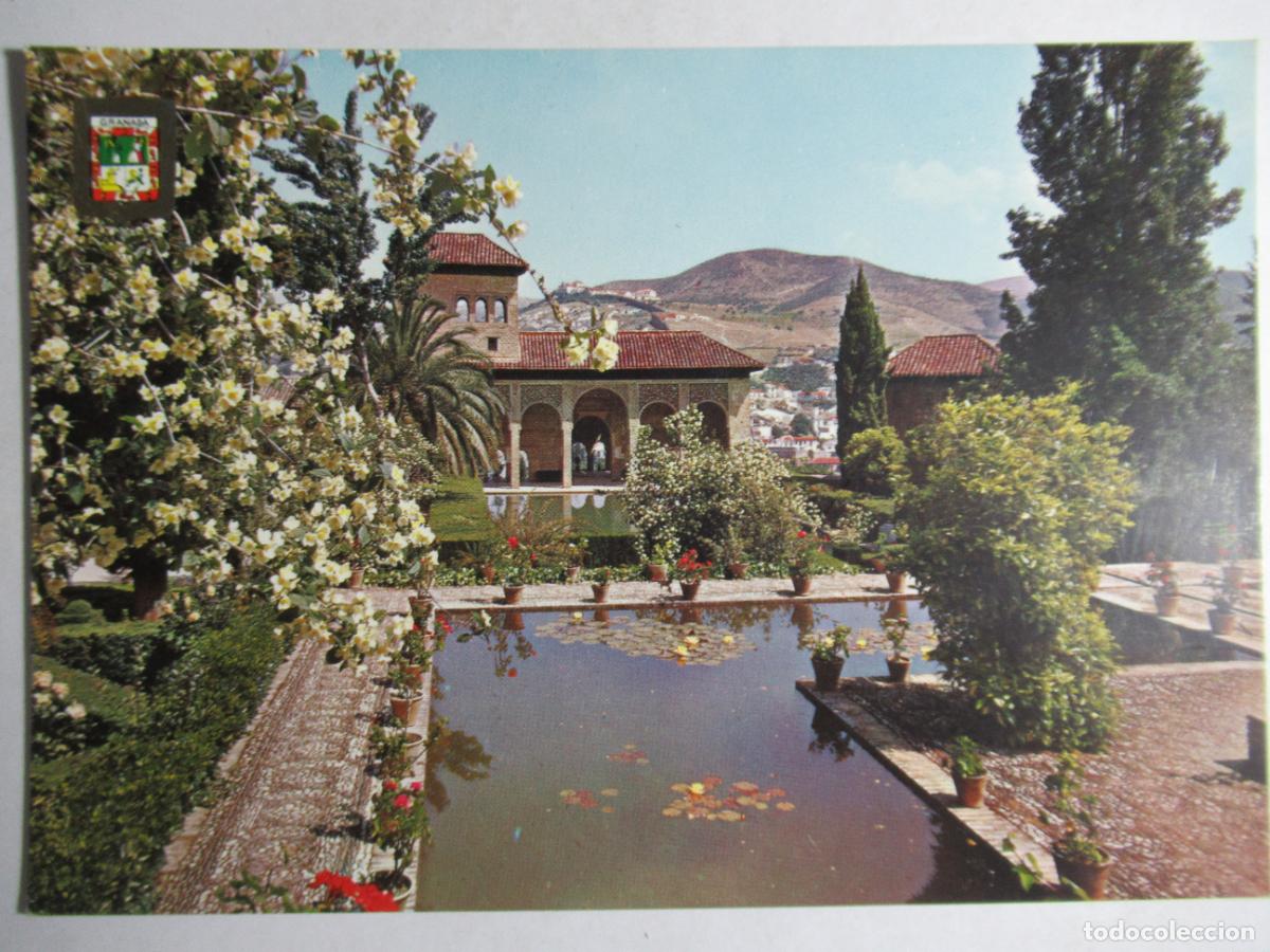 Postales: Granada - Alhambra. Jardines del Partal - Foto 1