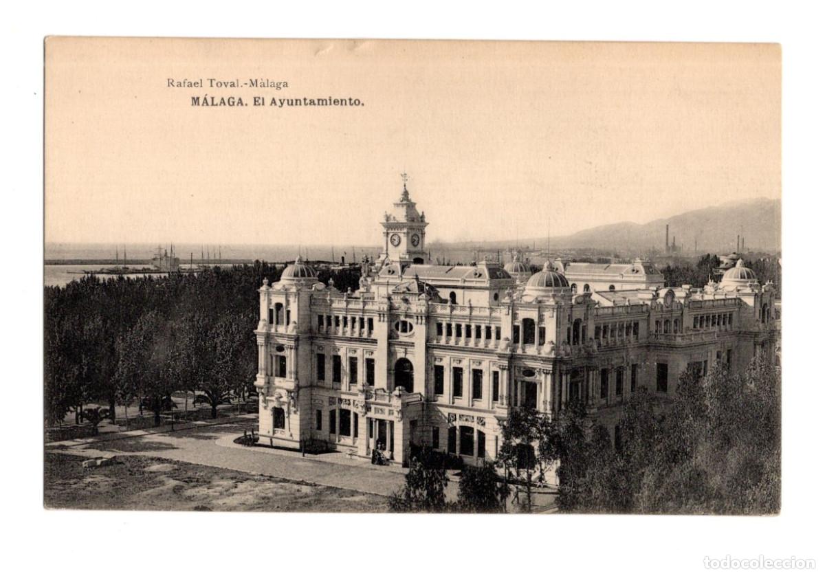 Postales: M&Aacute;LAGA.- EL AYUNTAMIENTO. - Foto 1