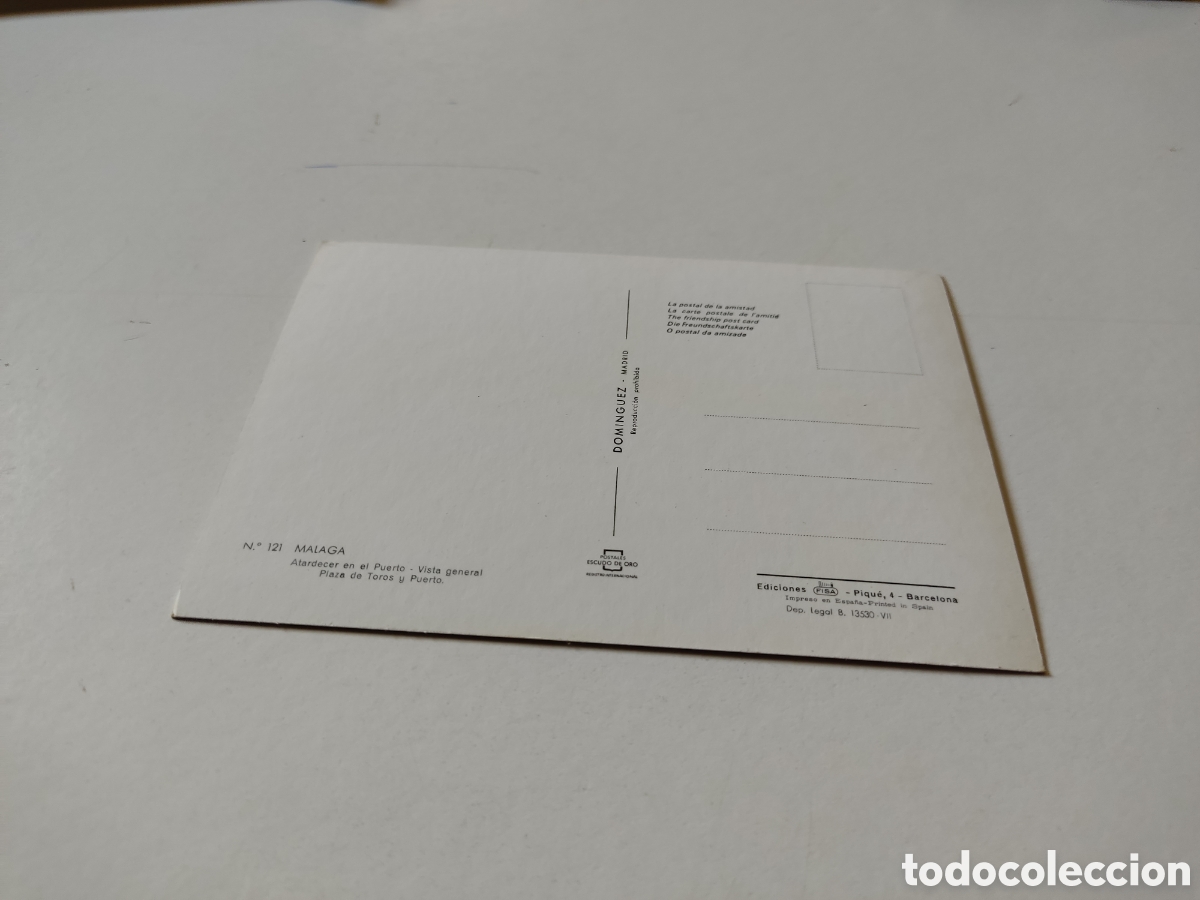 Postales: Postal recuerdo de M&aacute;laga - Foto 2