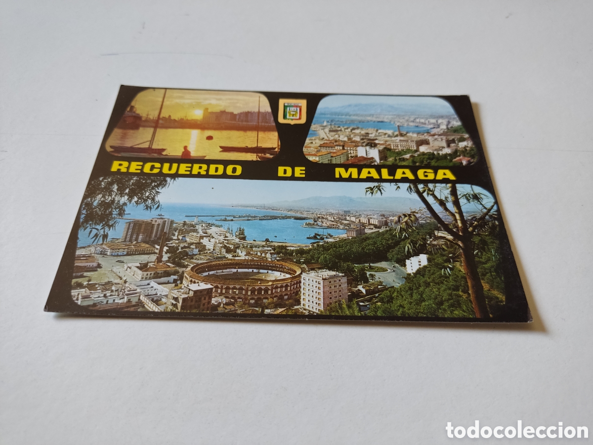 Postales: Postal recuerdo de M&aacute;laga - Foto 1