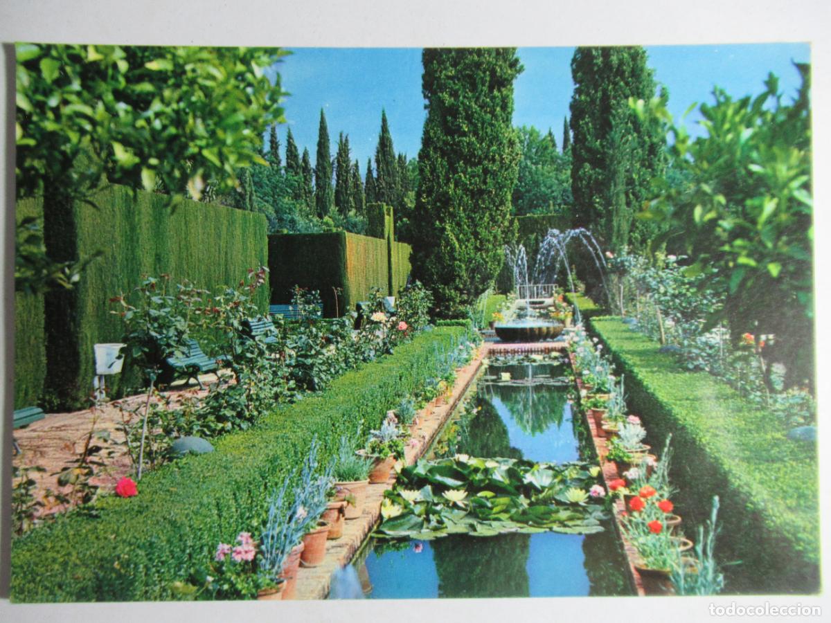 Postales: Granada - Jardines del Generalife - Foto 1