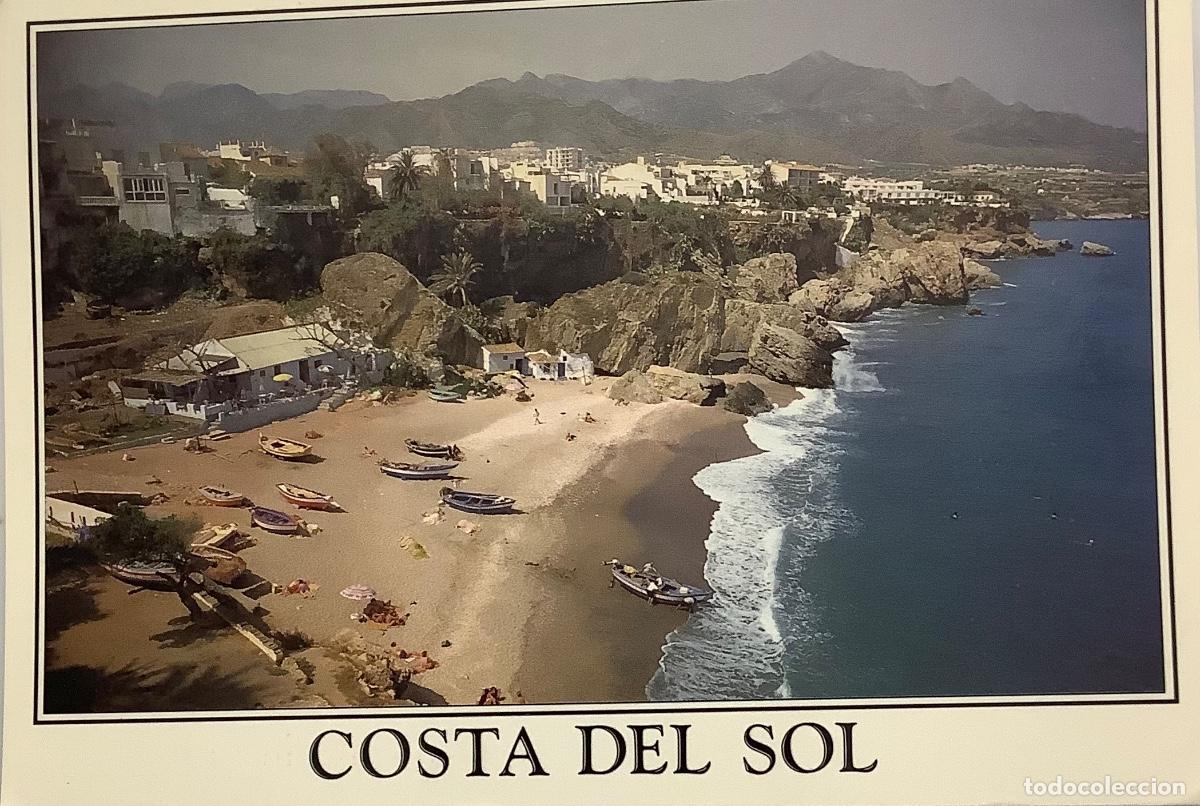 Postales: Postal M&Aacute;LAGA, NERJA, studio editores circulada. - Foto 1