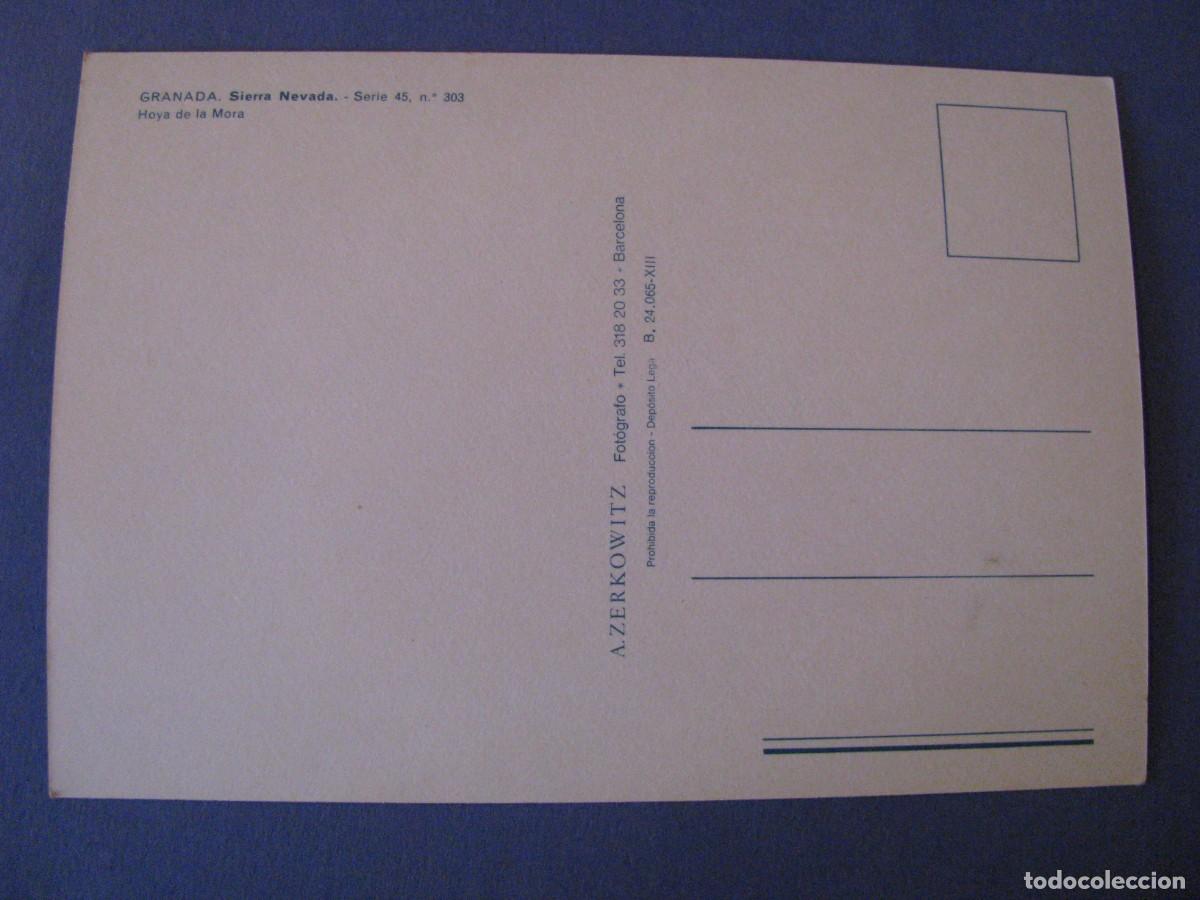 Postales: POSTAL GRANADA, SIERRA NEVADA. ZERKOWITZ. - Foto 2