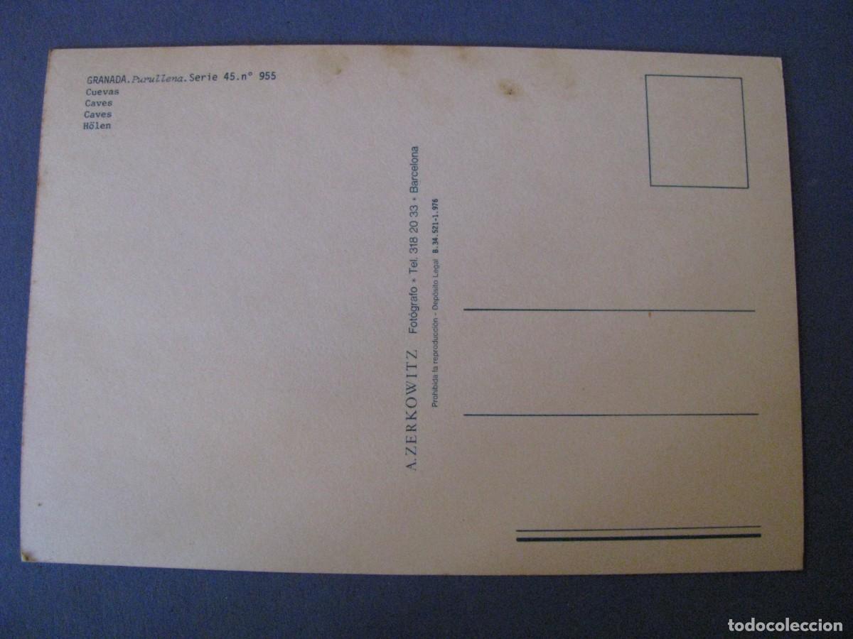 Postales: POSTAL DE PURULLENA. CUEVAS. ZERKOWITZ. - Foto 2
