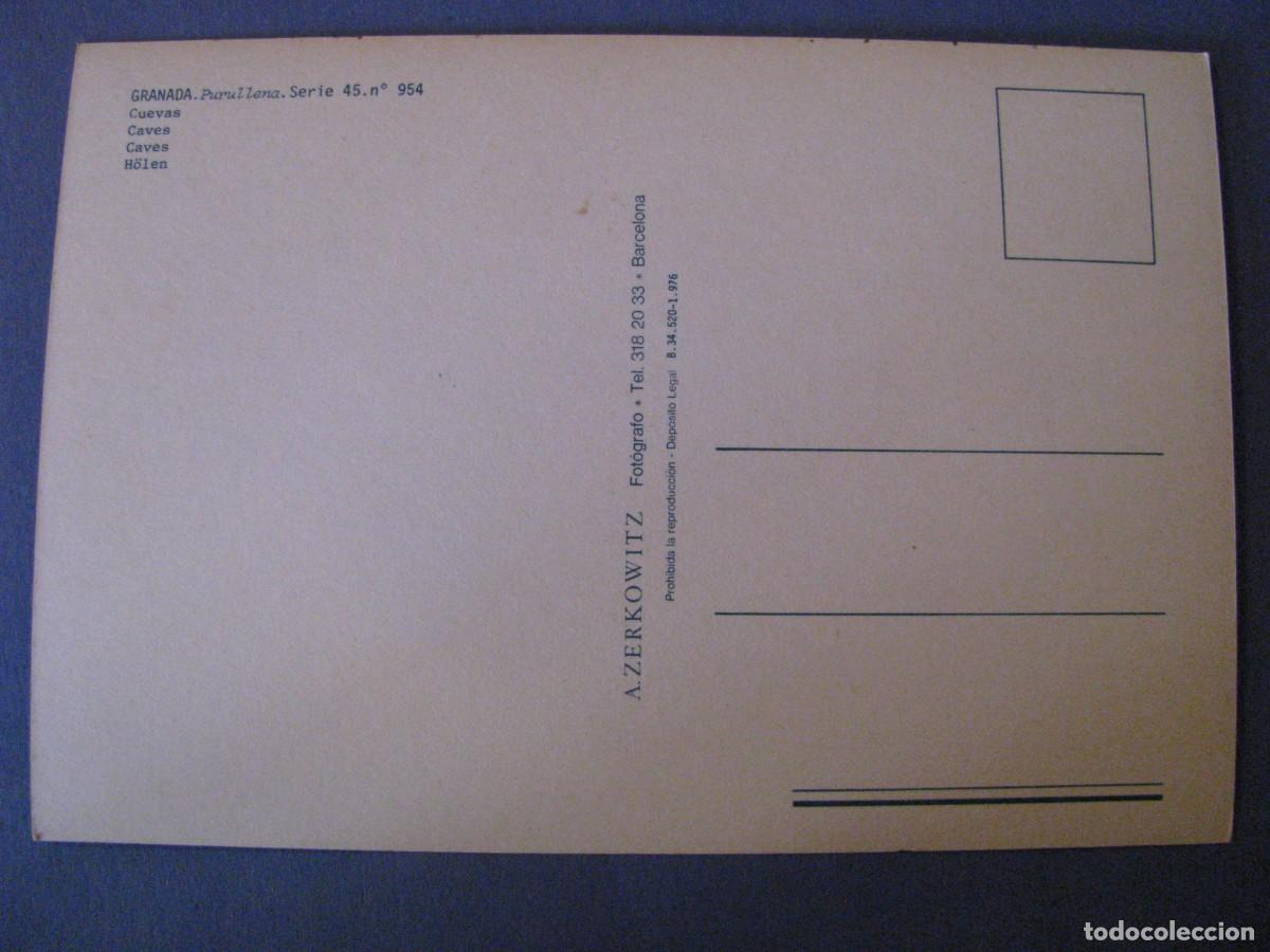 Postales: POSTAL DE PURULLENA. CUEVAS. ZERKOWITZ. - Foto 2