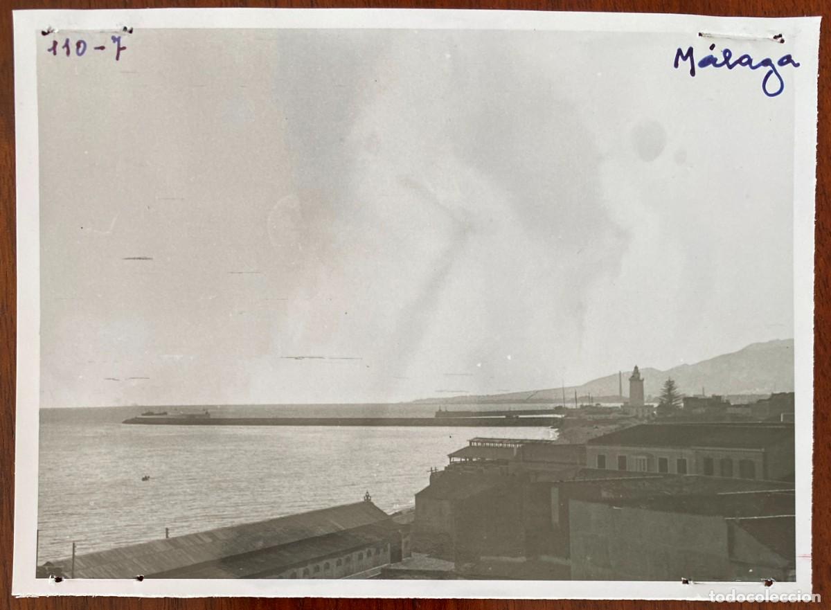 Postales: FOTOGRAFIA DE MALAGA 1947, MIDE 12 X 9 CMS.