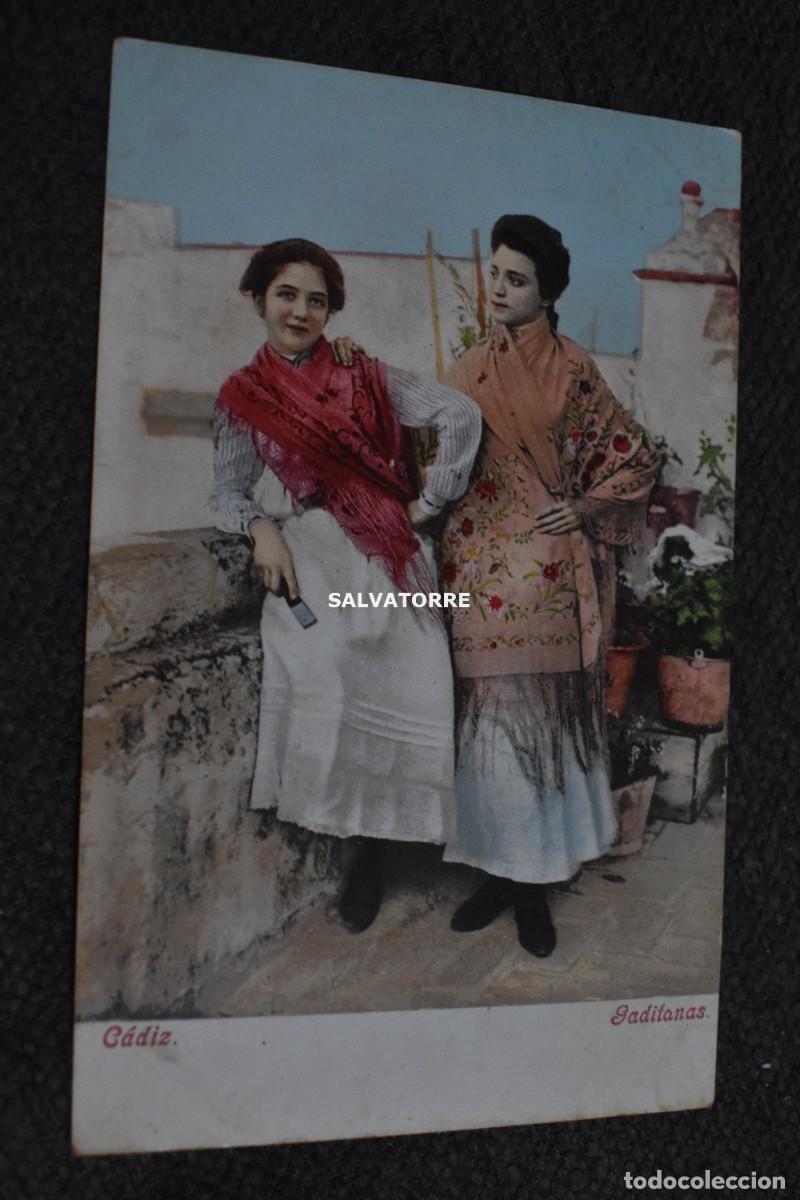 Cartoline: ANTIGUA POSTAL CADIZ. GADITANAS MUNCHEN 2706 SIN DIVIDIR SIN CIRCULAR