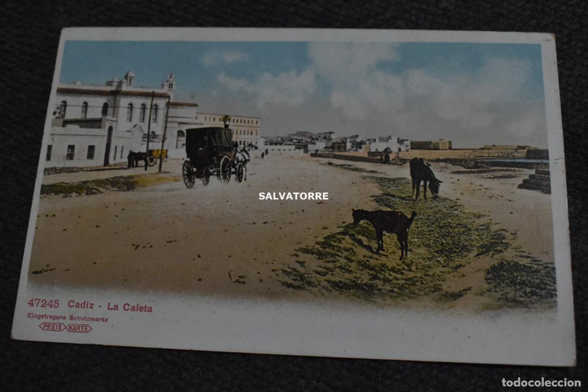 Cartoline: POSTAL CADIZ LA CALETA PREIS KARTE 47245 SIN DIVIDIR SIN CIRCULAR