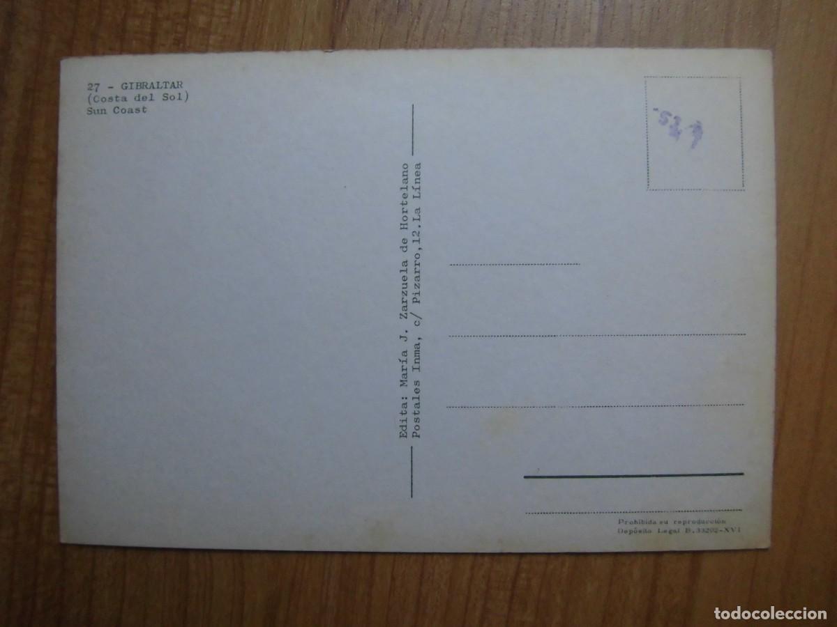 Postales: POSTAL GIBRALTAR COSTA DEL SOL - Foto 2