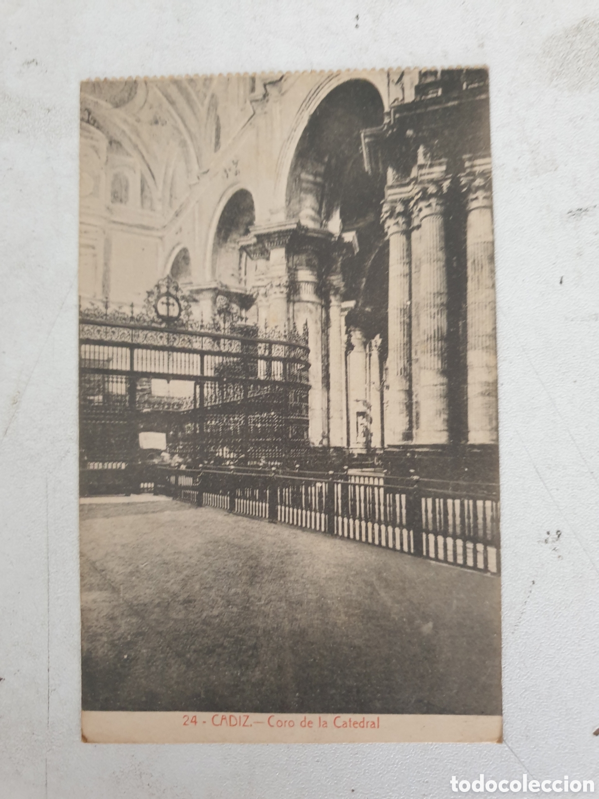 Postales: C&Aacute;DIZ. CORO DE LA CATEDRAL - Foto 1