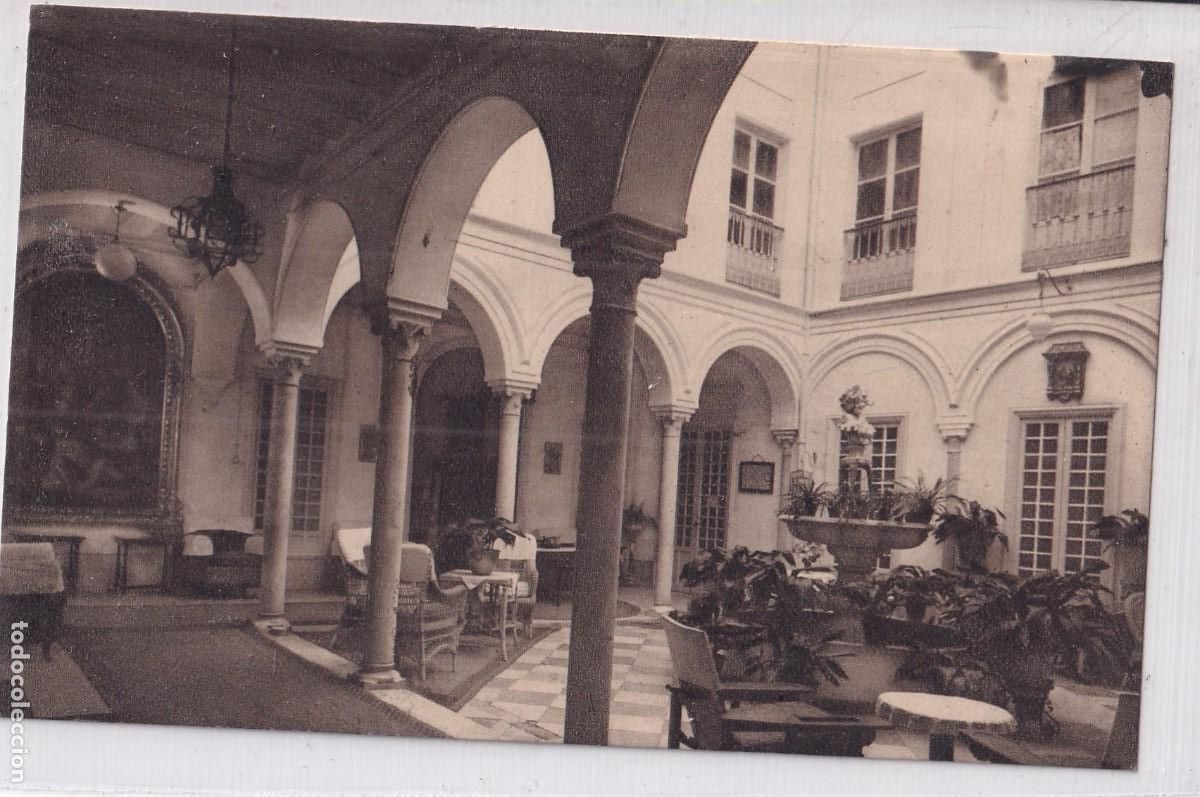 Postkarten: Hotel Sim&oacute;n de Sevilla. Patio del mismo II . F. Mesas Arte. Sin circular.
