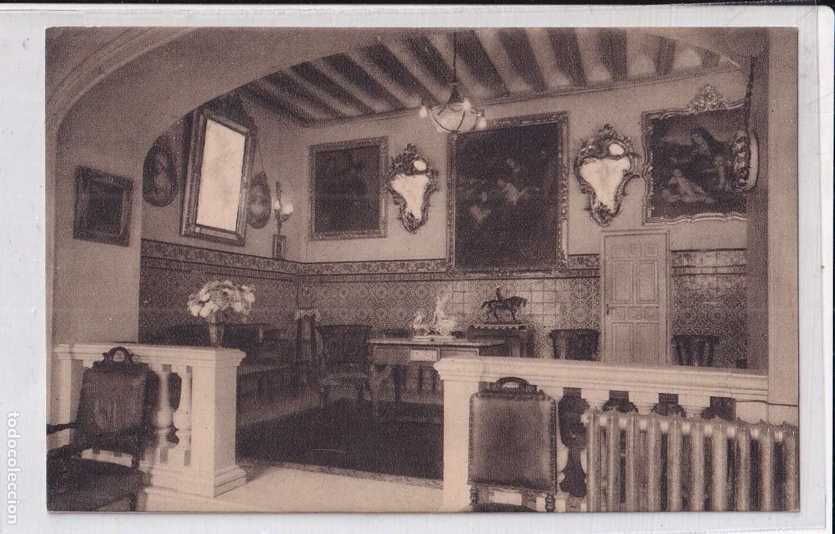 Cartoline: Hotel Sim&oacute;n de Sevilla. Sala de Visitas F. Mesas Arte. Sin circular.
