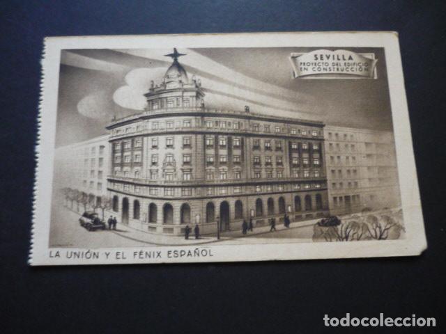 Postales: SEVILLA PROYECTO EDIFICIO DE LA UNION Y EL FENIX ESPA&Ntilde;OL - Foto 1