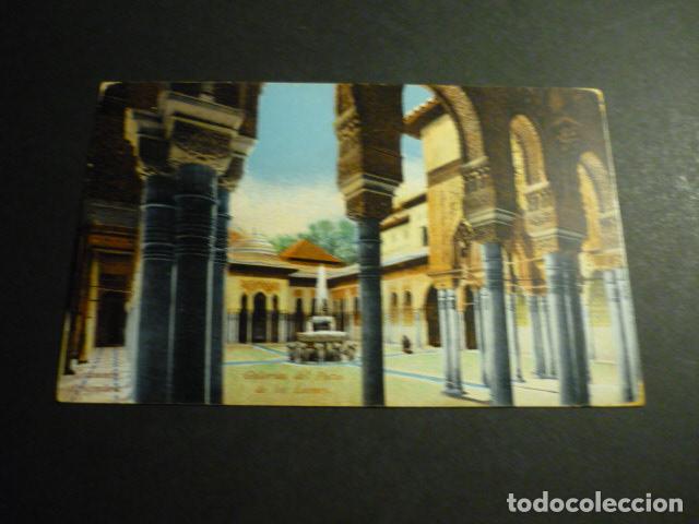Postales: GRANADA ALHAMBRA PATIO DE LOS LEONES - Foto 1