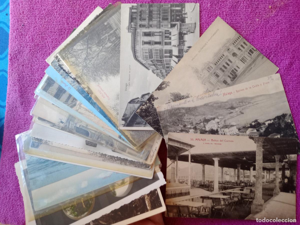 Postales: M&aacute;laga: 29 postales antiguas - Foto 1