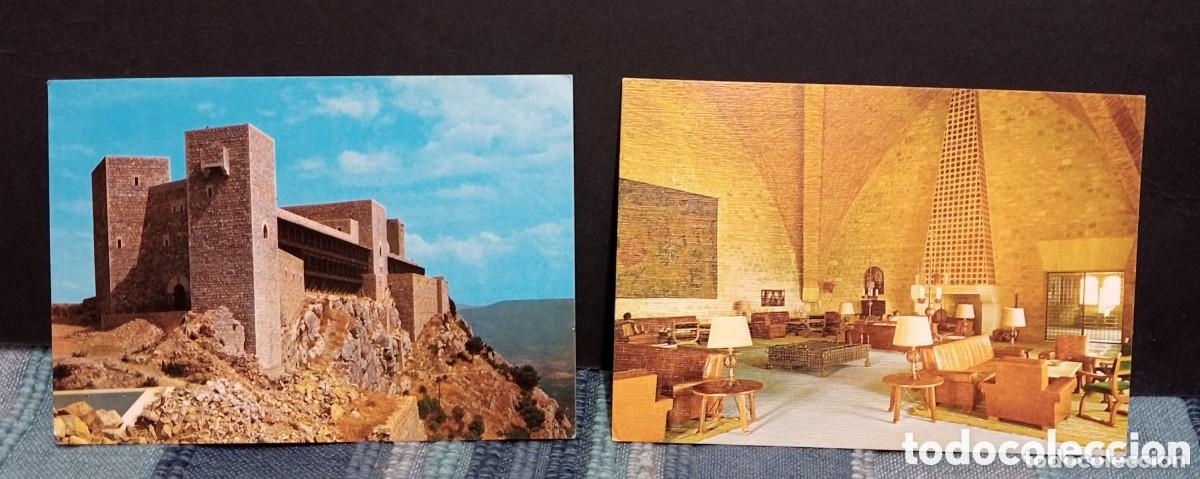 Postales: TARJETAS POSTALES FOTOGR&Aacute;FICAS. JAEN - PARADOR Y CASTILLO DE SANTA CATALINA. EDICIONES ARRIBAS
