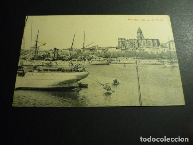 Postkarten: MALAGA DETALLE DEL PUERTO