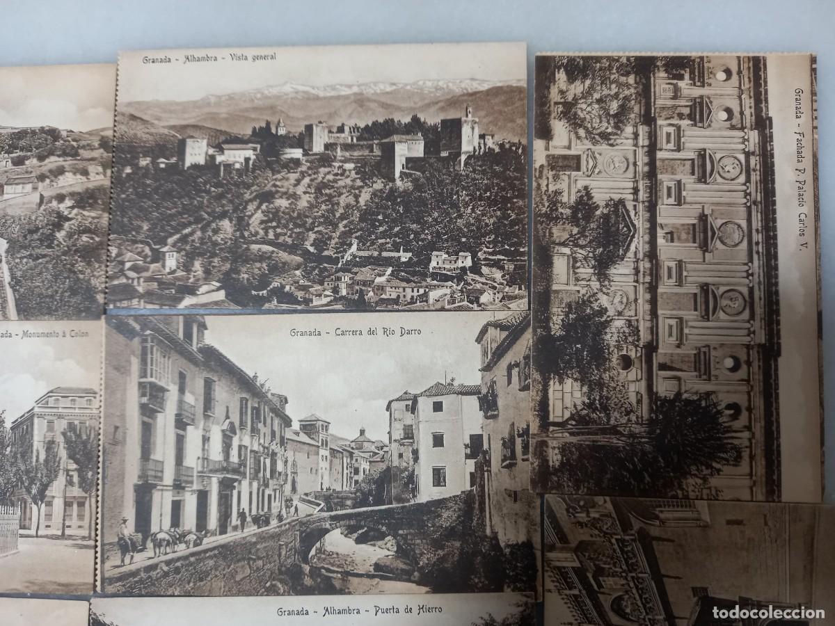 Postales: POSTALES ESPA&Ntilde;A GRANADA &rdquo;LOTE&rdquo; - Foto 4