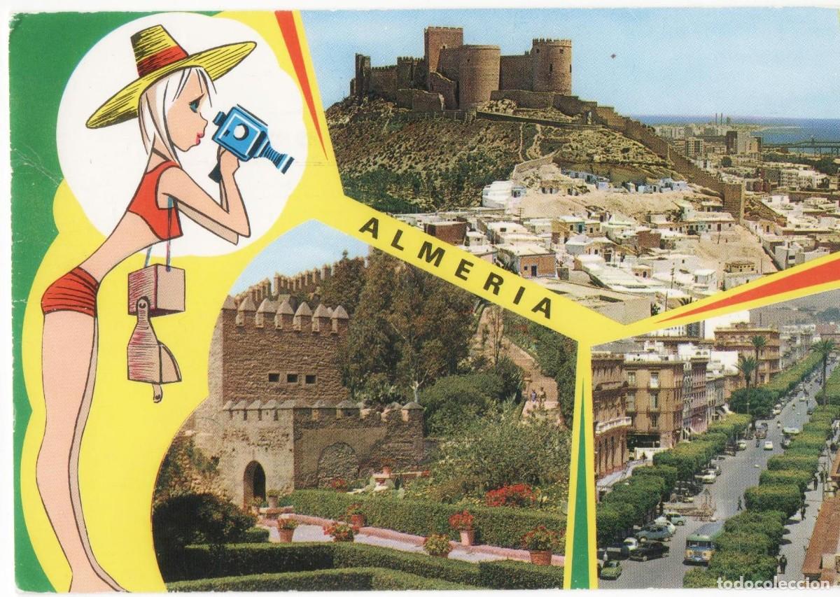 Postales: Almer&iacute;a-Multivistas-Escrita- - Foto 1