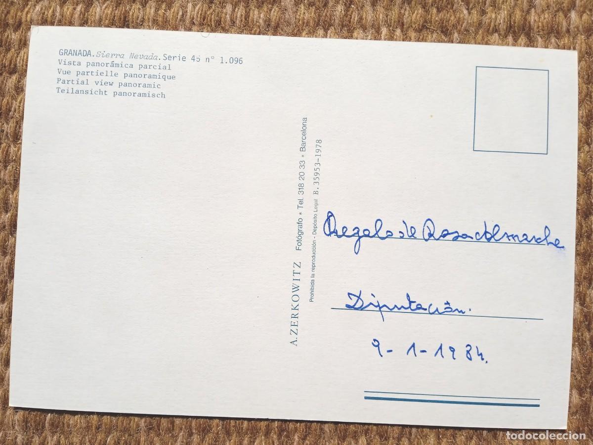 Postales: SIERRA NEVADA - GRANADA - ED. A. ZERKOWITZ - Foto 2