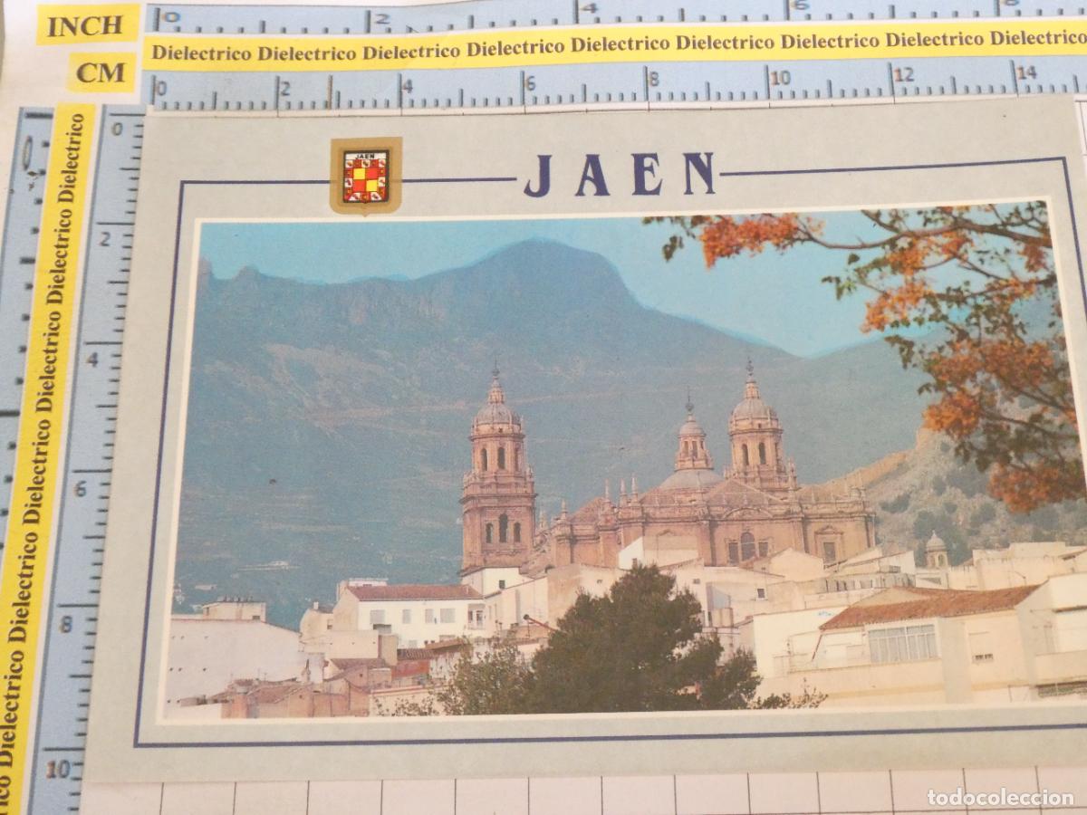 Postkarten: POSTAL DE JAEN. A&Ntilde;O 1988. CATEDRAL 1275 ESCUDO ORO 1319