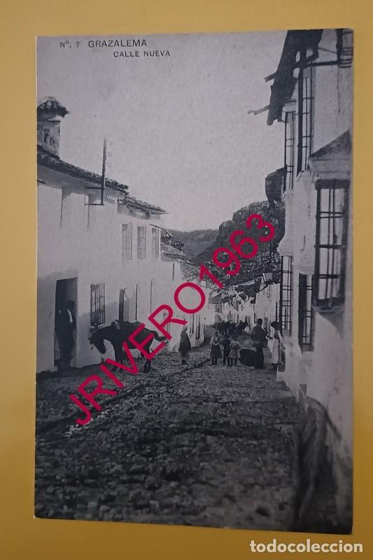 Postcards: GRAZALEMA.- CALLE NUEVA, SIN CIRCULAR