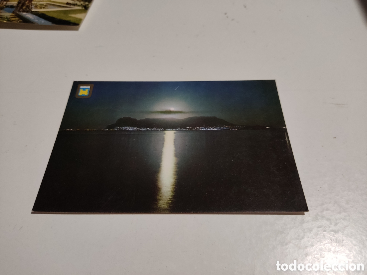 Cartoline: Postal Algeciras vista nocturna