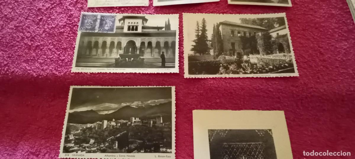 Postales: 8 postales antiguas de Granada - Foto 3