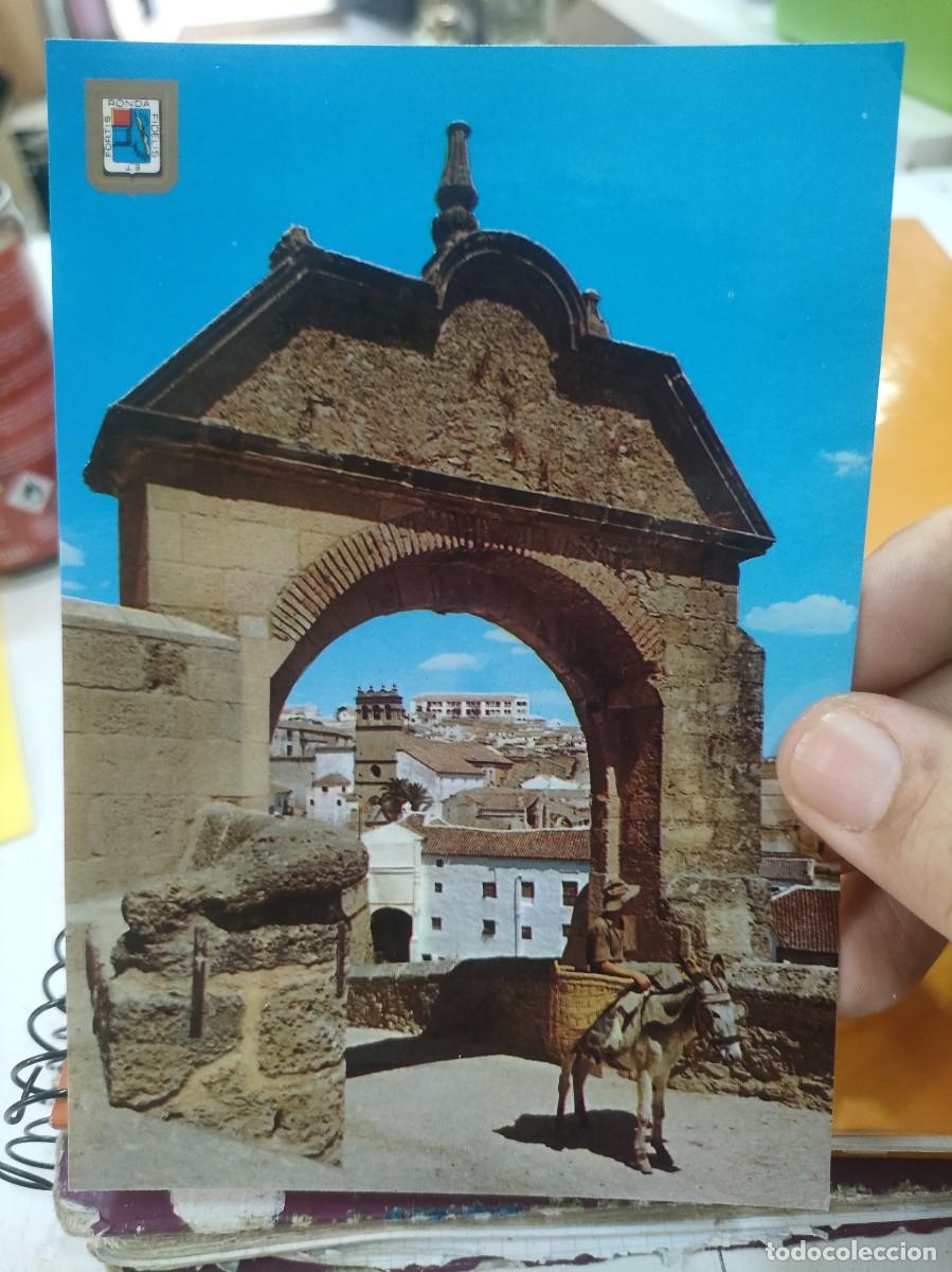 Postcards: Postal RONDA Arco Romano y Sill&oacute;n del Moro N 2 DOM&Iacute;NGUEZ SC