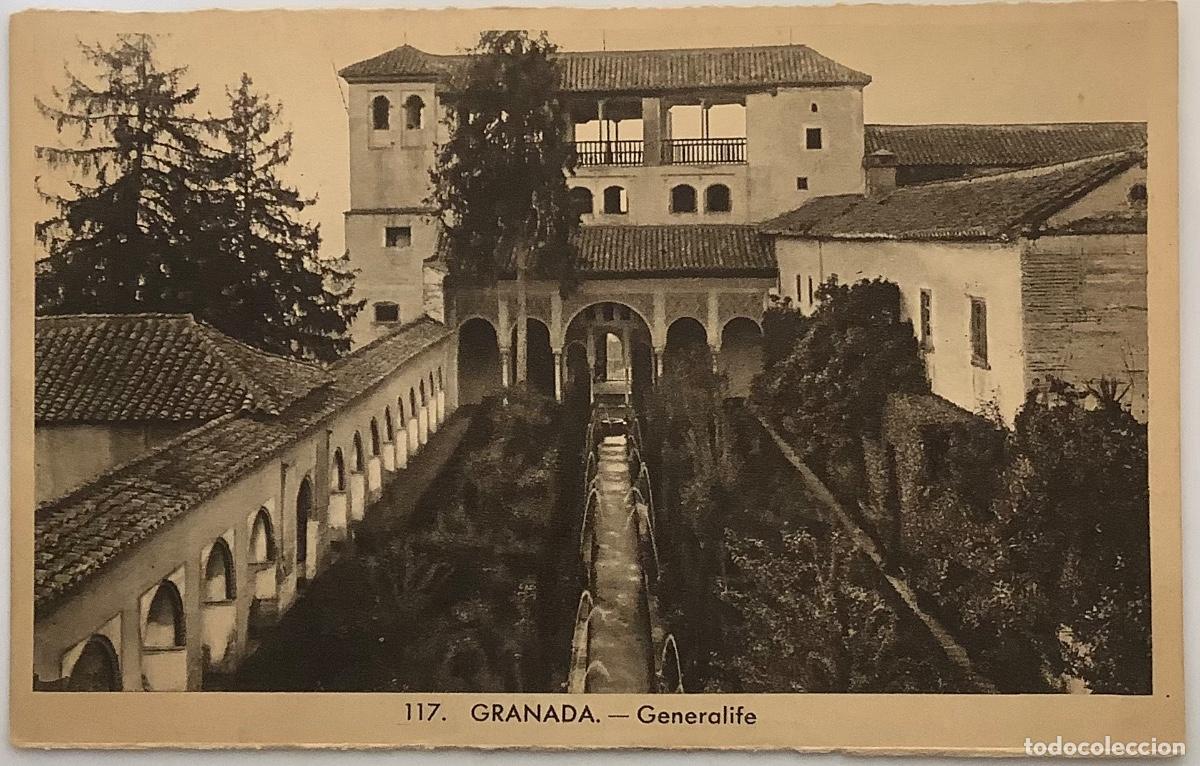 Postales: GRANADA, 117 Generalife. Roisin. Sin circular. - Foto 1