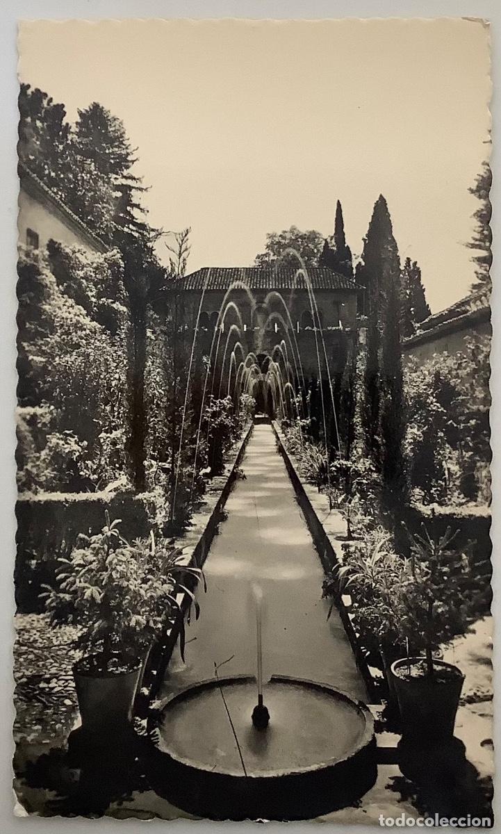 Postales: GRANADA, Alhambra. Generalife, Jardines. - Foto 1