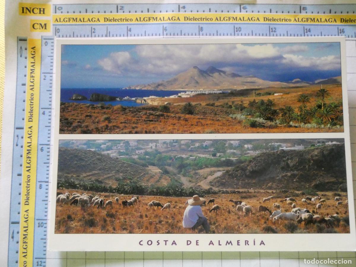 Postkarten: POSTAL DE ALMER&Iacute;A. A&Ntilde;O 1999. LA ISLETA DEL MORO Y LAS NEGRAS CAMPESINO GANADERO 263.8 TRIANGLE. 569