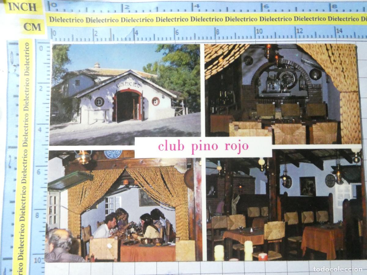 Postales: POSTAL DE M&Aacute;LAGA. EL PALO CLUB PINO ROJO MES&Oacute;N LOS ESTABLOS. 858