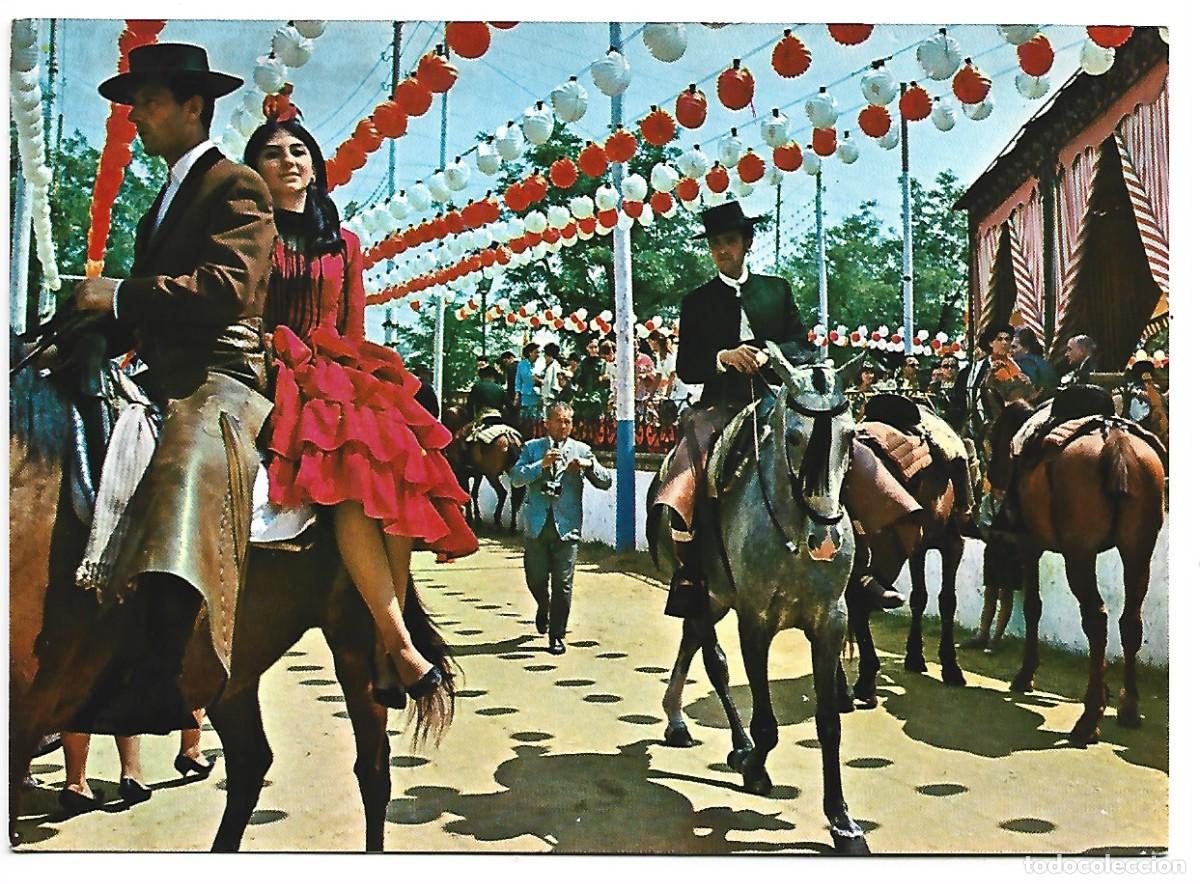 Postales: FERIA DE ABRIL.- SEVILLA - Foto 1