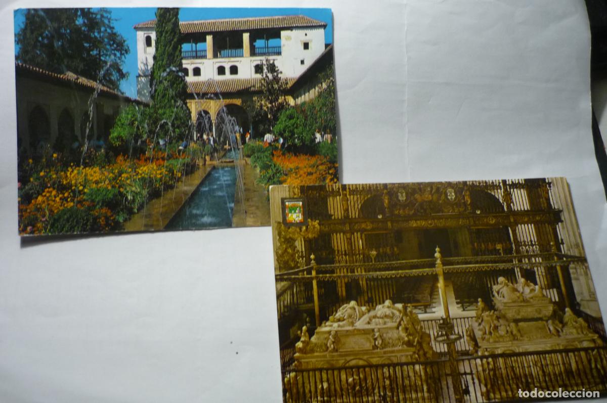 Postales: lote postales granada - Foto 1