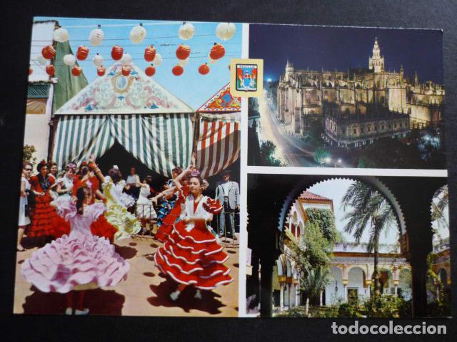 Postales: SEVILLA FERI DE ABRIL - Foto 1