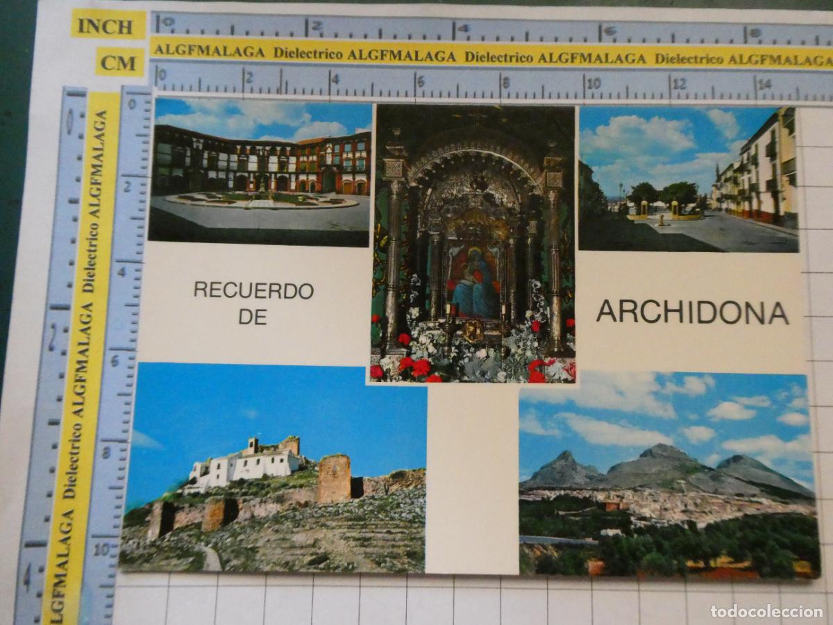 Postales: POSTAL DE M&Aacute;LAGA. A&Ntilde;O 1968. ARCHIDONA VISTAS 2839 SOLIS. 691
