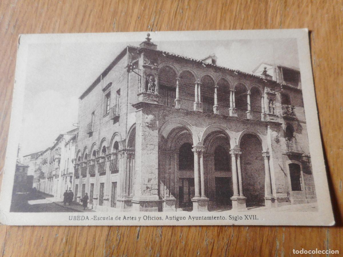Postcards: ANTIGUA POSTAL ESCUELA ARTE Y OFICIOS UBEDA JAEN
