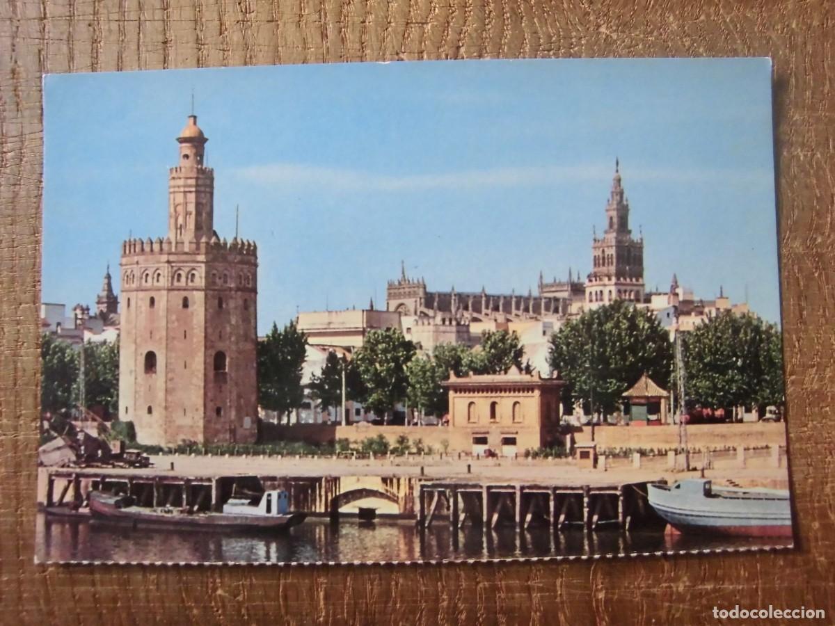Postales: POSTAL SEVILLA TORRE DEL ORO FARDI