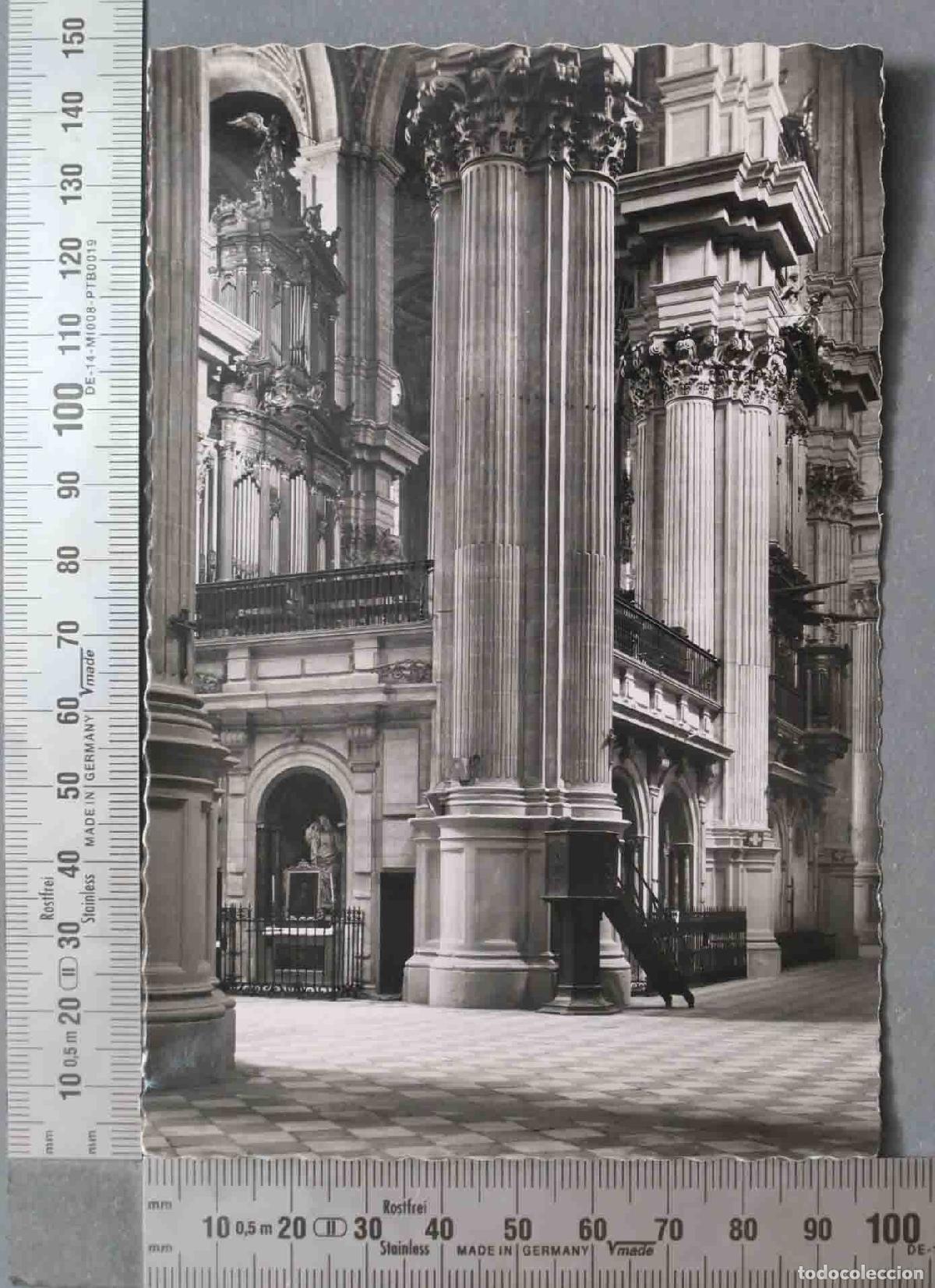 Postcards: POSTAL. CATEDRAL MALAGA NAVE MENOR